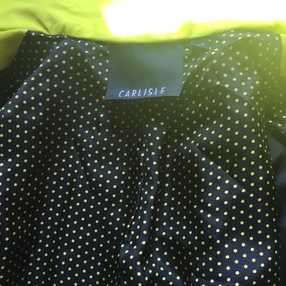 CARLISLE neon yellow/green cropped jacket - Picture 8 of 14